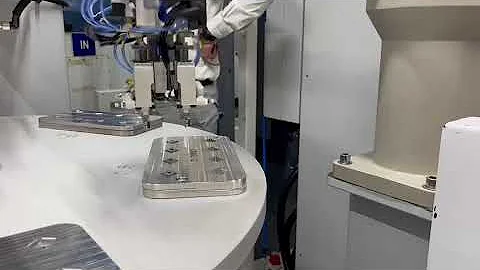Omron SCARA robot pick and place with Vision