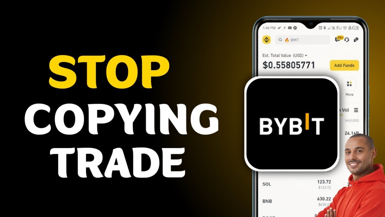 Как остановить копитрейдинг в Bybit | Как отменить копитрейдинг в Bybit