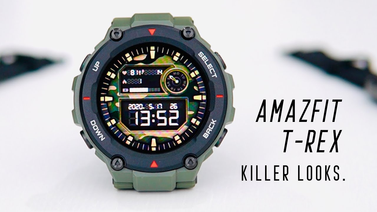 Smartwatch Xiaomi Amazfit T-REX Militar Green GPS - W1919OV1N