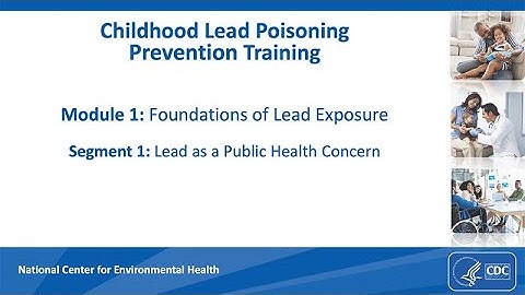 Module 1: Foundations of Lead Exposure - Video Segment 1: Lead as a Public Health Concern