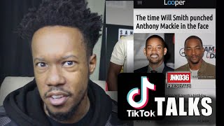 Anthony Mackie gets punched by Will Smith Jnko36 TikTok Talks