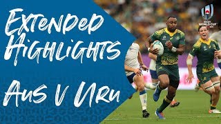 Extended Highlights: Australia 45-10 Uruguay