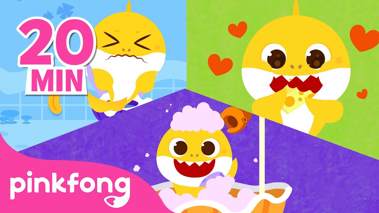 ⁣☀️Bon Matin ! Bébé Requin se prépare | +Comptines | Pinkfong, Baby Shark! Chansons pour Enfants