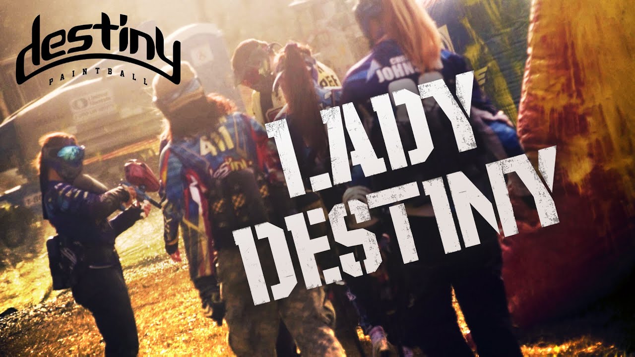 Lady Destiny Featuring three allfemale teams of Paintball players at