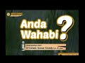 Apakah anda wahabi inilah jawabannya  al ustadz qomar suaidi lc