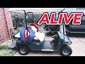 BBQ &amp; BOLTS EP 18 - Abandoned golf cart now it goes 20mph!