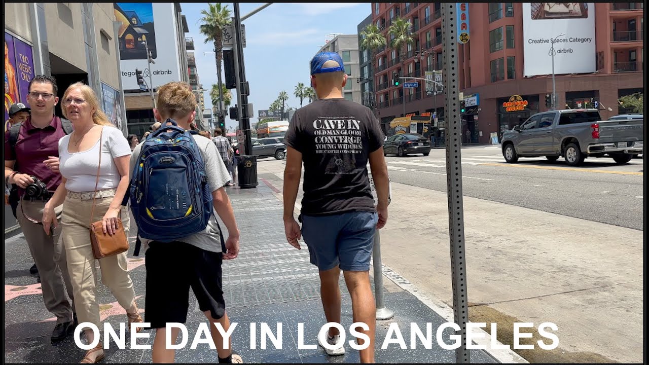 Budget friendly ONE day Itinerary of LA  🇺🇸