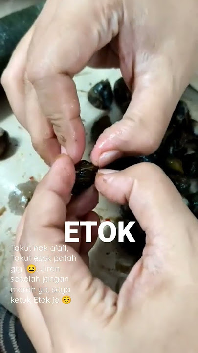 ETOK ..Ada yang suka tak