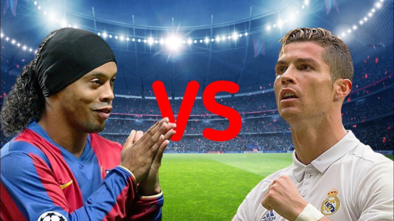 RONALDO vs RONALDINHO Dribbling Splendid Dribbling Skills Goals # ...
