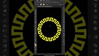 How to create Circle Frame in Adobe Illustrator #shorts screenshot 5