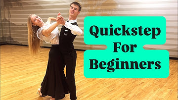How To Dance Quickstep | Basic Steps for Beginners by Roma & Marta