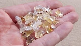 シトリンさざれ石（100g）｜太陽の象徴。圧倒的なポジティブ｜商売繁盛