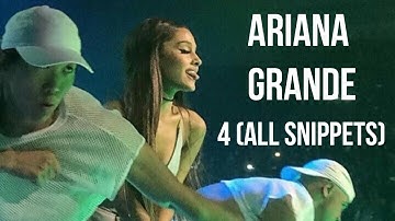 Ariana Grande: 4th Album (All Snippets)