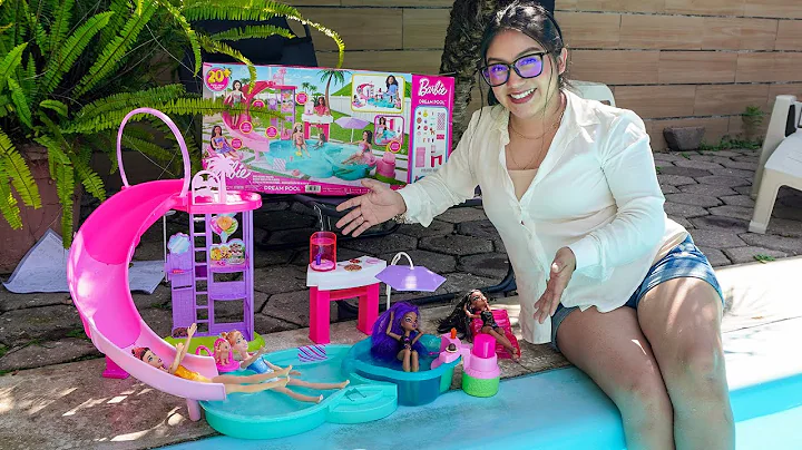 I'm opening a BARBIE WATER PARK next to a POOL | Daailum