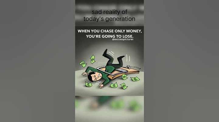 sad reality of today's generation part 2