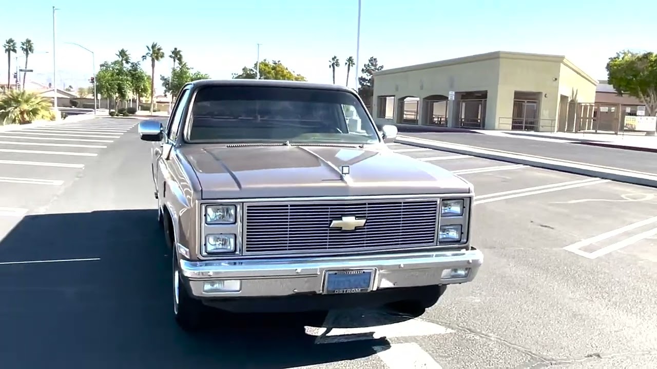 1982 Chevrolet C10 Truck – Classic Squarebody Pickup - YouTube