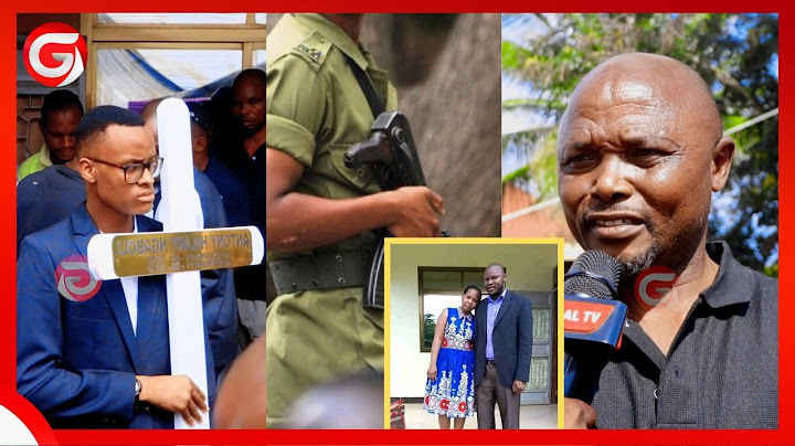 MTOTO wa WANANDOA WALIOUAWA KIKATILI AKAMATWA - KAKA wa MAREHEMU AFICHUA -"AMEUMIA SANA KUKAMATWA"..