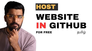 Host 𝐖𝐞𝐛𝐬𝐢𝐭𝐞 in GitHub in Minutes for Free🚀in Tamil