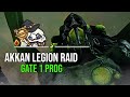 Lost ark  akkan legion raid gate 1 prog day summary