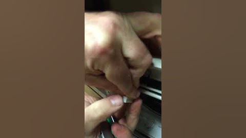 TSC TDP247   Changing Printhead