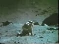 Astronaut falls over