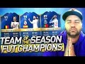 Fut champions e pack opening tots  fifa 17 ultimate team