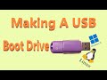 Making A USB Boot Drive
