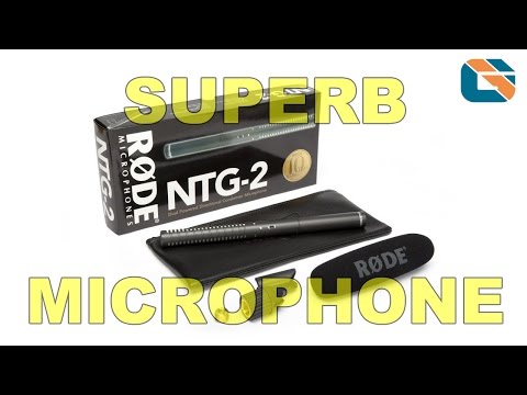 Rode NTG-2 Condenser Microphone Unboxing & First Look #Rode