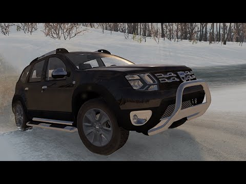 Тест-драйв Dacia Duster! Лучший бюджетный вездеход! (Реальная Жизнь в BeamNG)