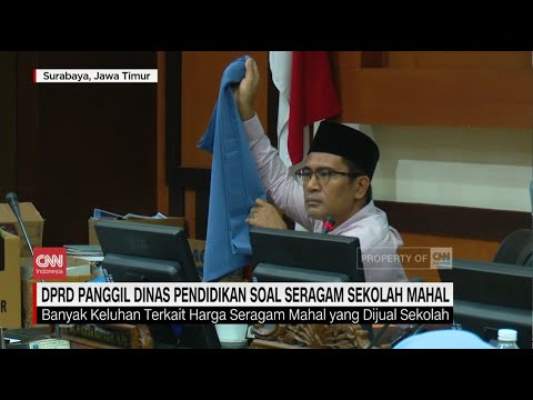 DPRD Panggil Dinas Pendidikan Soal Seragam Sekolah Mahal