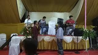 Rizal tabuh akustik dangdut_@komplek sekneg tangerang