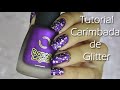 Tutorial Carimbada de Glitter