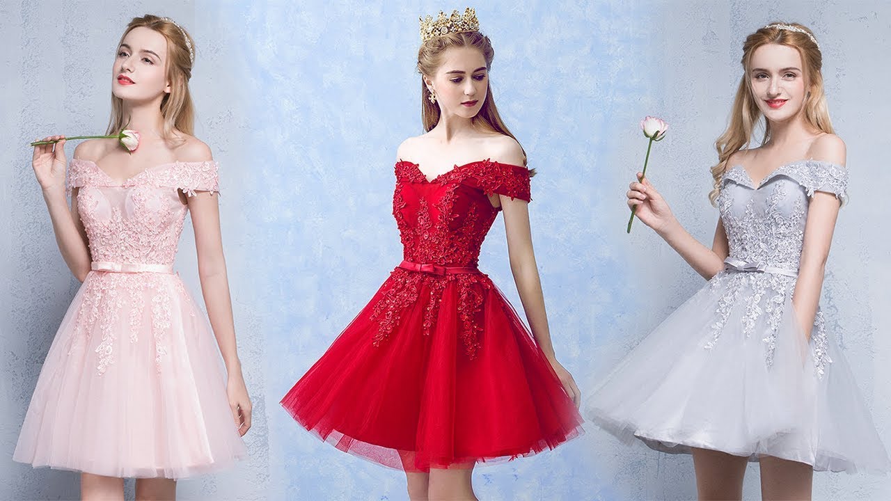 Latest A Line Evening Party Dress || Prom Dresses 2018 || Girls Fashion Dress