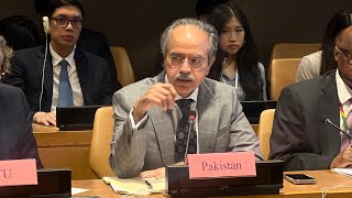 Amb Asim Iftikhar speaks on International Cooperation on AI Capacity-Building, May 06, 2025