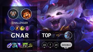 Gnar Top vs Talon - EUNE Challenger Patch 10.14