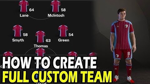 How to CREATE a Full Custom TEAM in EA FC 25 ✅ 2025 Easy Guide | How To Custom & Make a Team in FC25