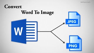 How to Convert Word File To Image (JPEG, PNG) | 3 Methods screenshot 4