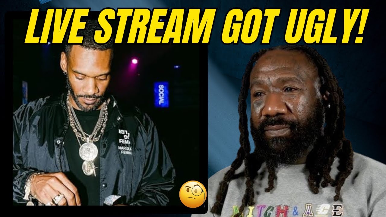 Rich trapper & Boskoe 100 Squabble 💥 👊🏿up live stream it got ugly. Don’t let him grab my chain‼️