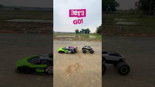 Lamborghini v/s monster truck power test 