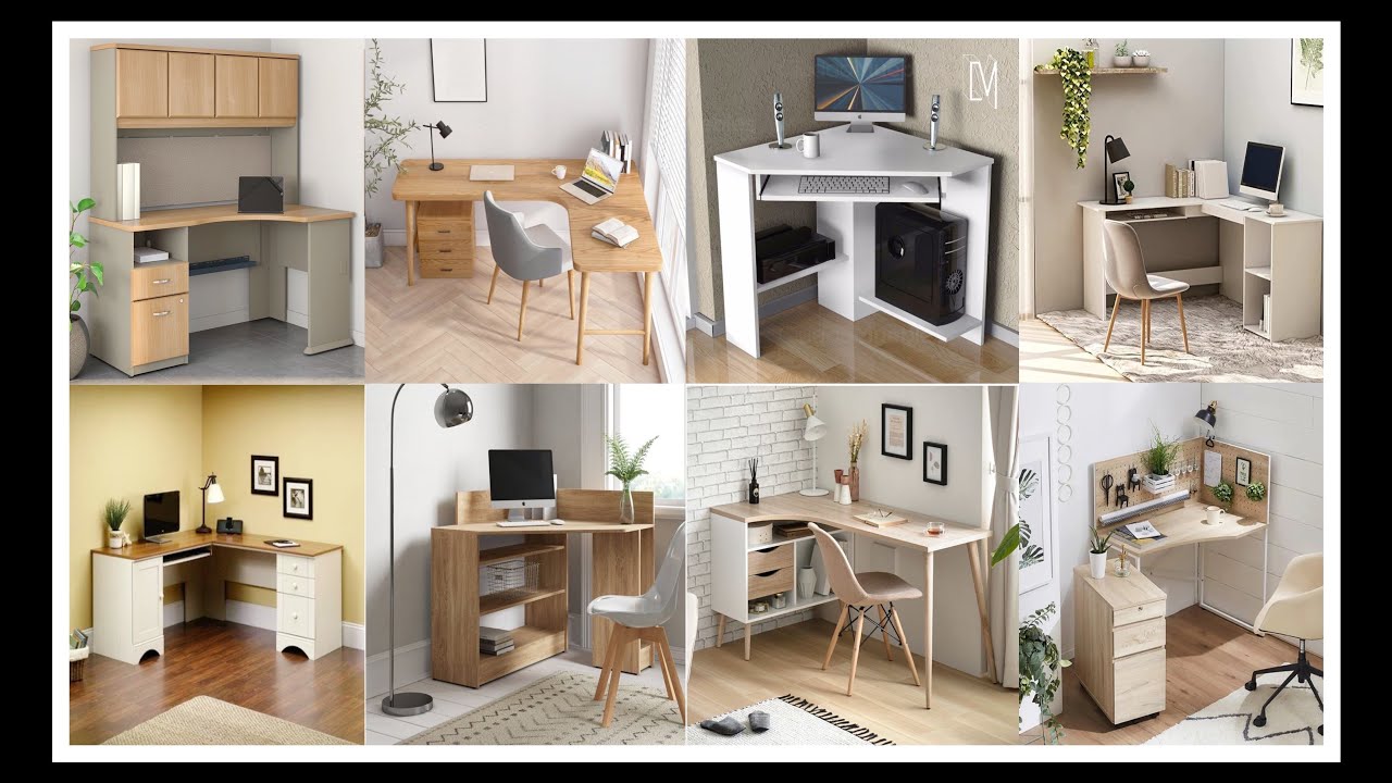 TOP 45+ Corner office table design ideas 2024 Modern Office Desk and