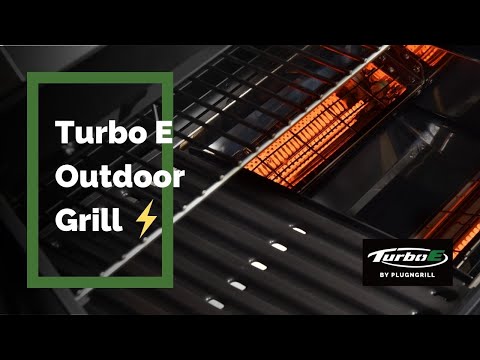Turbo E Outdoor Grill: Plug In, Play Big - Time for Effortless Grilling!