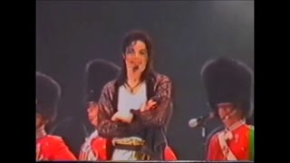 Michael Jackson's 39th Birthday Surprise - HIStory Tour Copenhagen August 29, 1997 (Amateur Video)