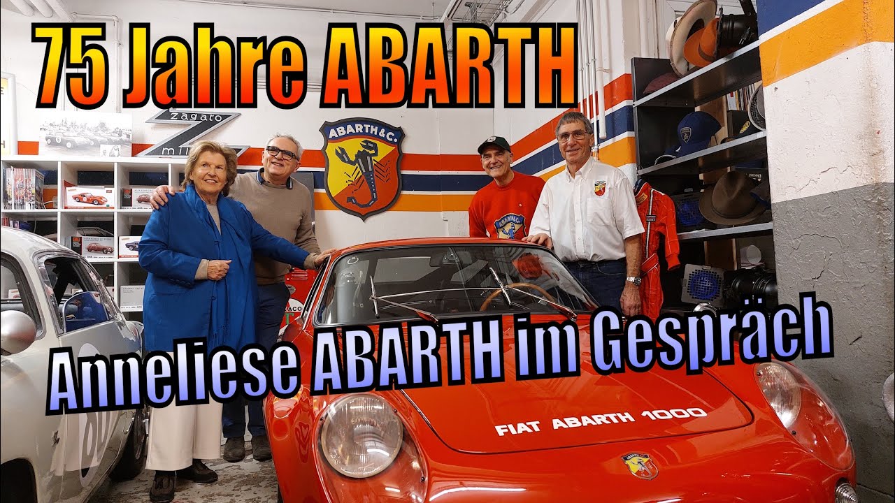 ➡️ 75 Jahre Abarth, Annelise Abarth im Gespräch