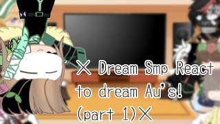 × Dream smp React to dream Aus | Part 1 of bad apple | Enjoy | Read Desc. ×