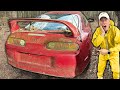 Abandoned Supercar: MK4 Supra Turbo | First Wash in 15 Years! | Car Detailing Restoration