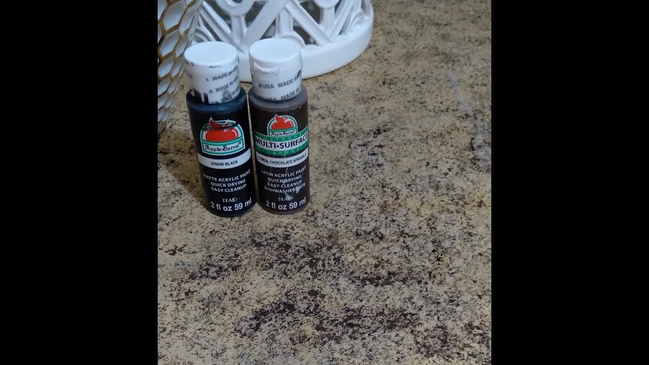 14How to Repair an Acrylic Painted Countertop YouTube