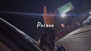 poison (slowed reverb + lyrics) Resimi
