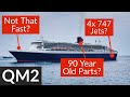 5 Amazing QM2 facts to wow your friends! Things you might not know about Cunard Queen Mary 2!