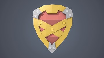 Low Poly | Shield | LVL02