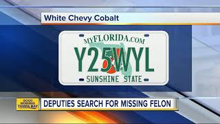 Manatee County deputies ask public to be on the lookout for missing, armed felon